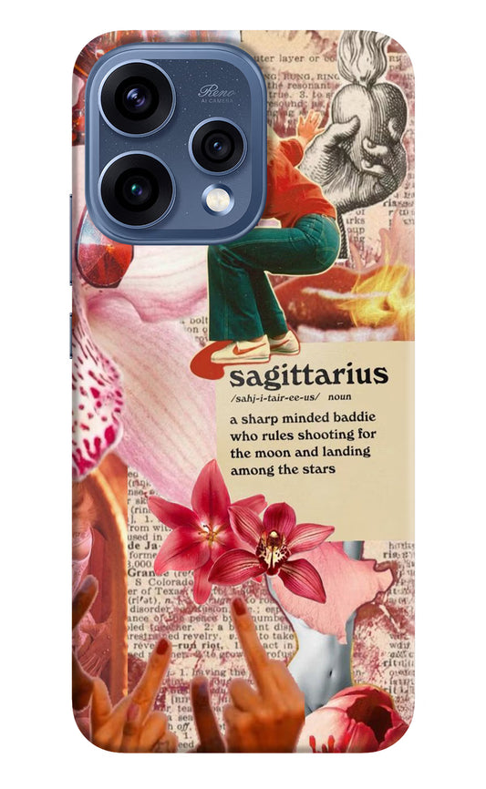 Sagittarius Zodiac Oppo Reno15 5G Hard Case Back Cover by Casekaro
