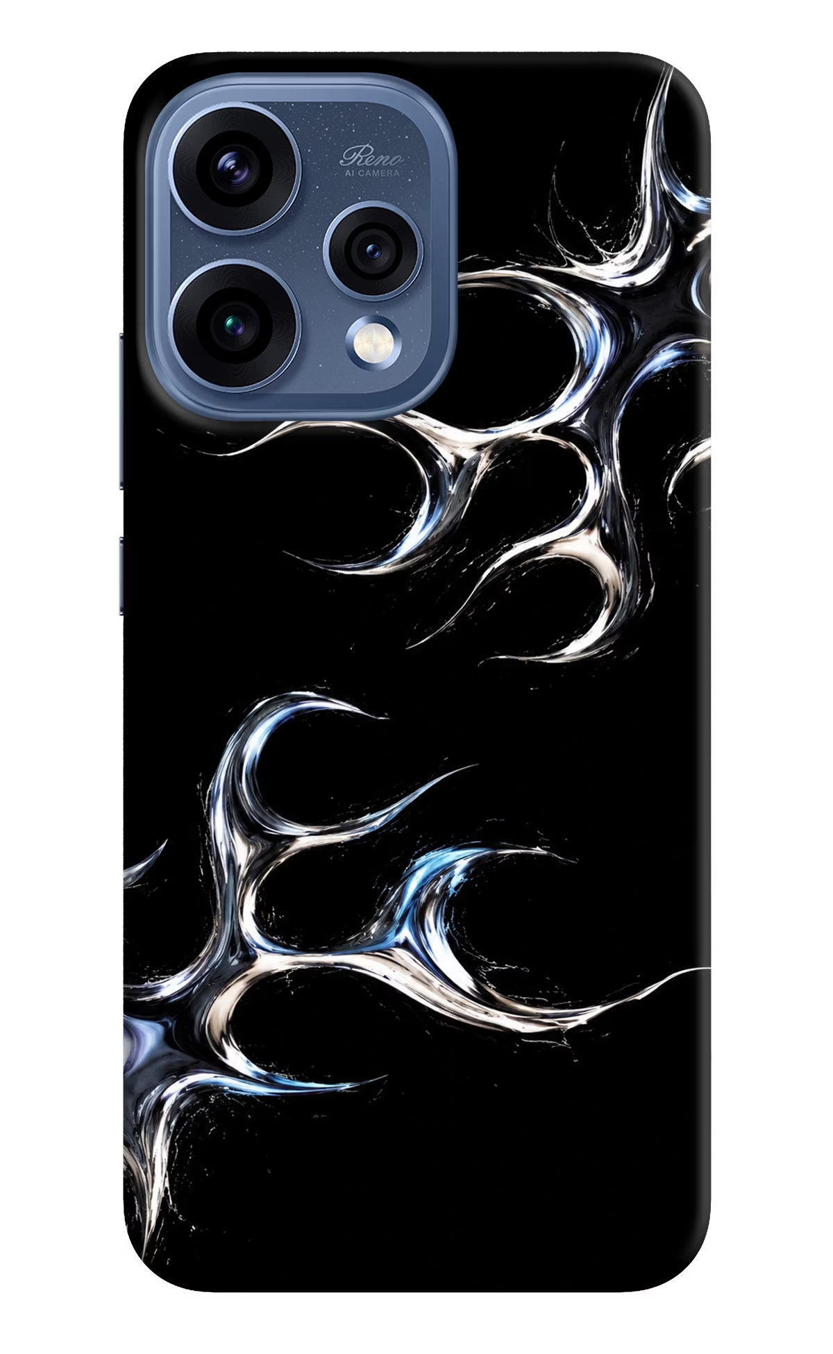 Chrome Tribal Oppo Reno15 5G Hard Case Back Cover by Casekaro