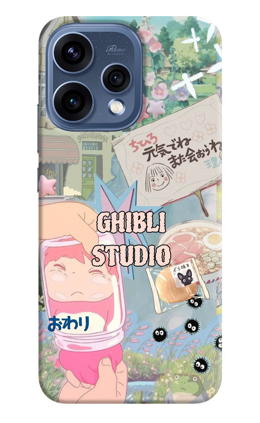 Studio Ghibli Oppo Reno15 5G Back Cover