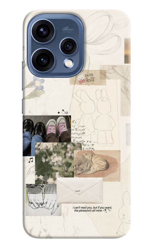 Soft Aesthetic Oppo Reno15 5G Back Cover