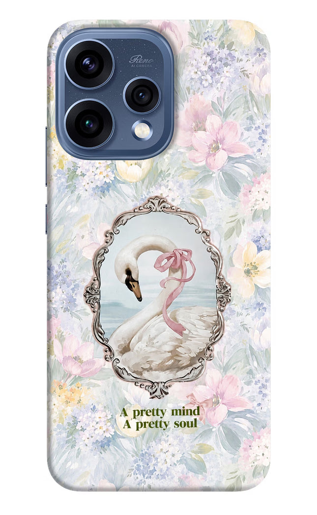 Pretty Mind Pretty Soul Oppo Reno15 5G Hard Case Back Cover by Casekaro