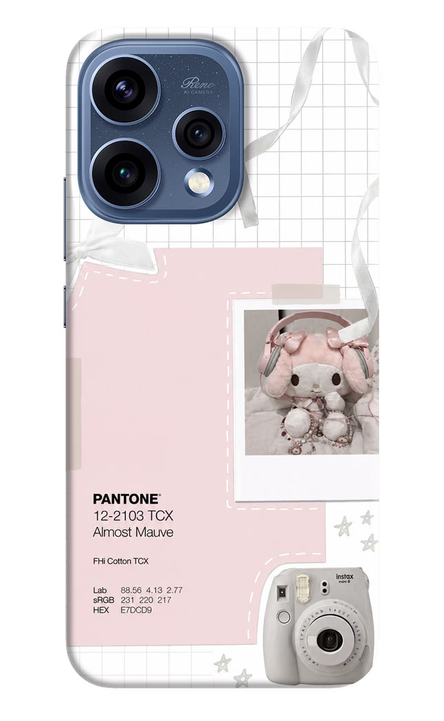 Pantone Asthetic Oppo Reno15 5G Hard Case Back Cover by Casekaro