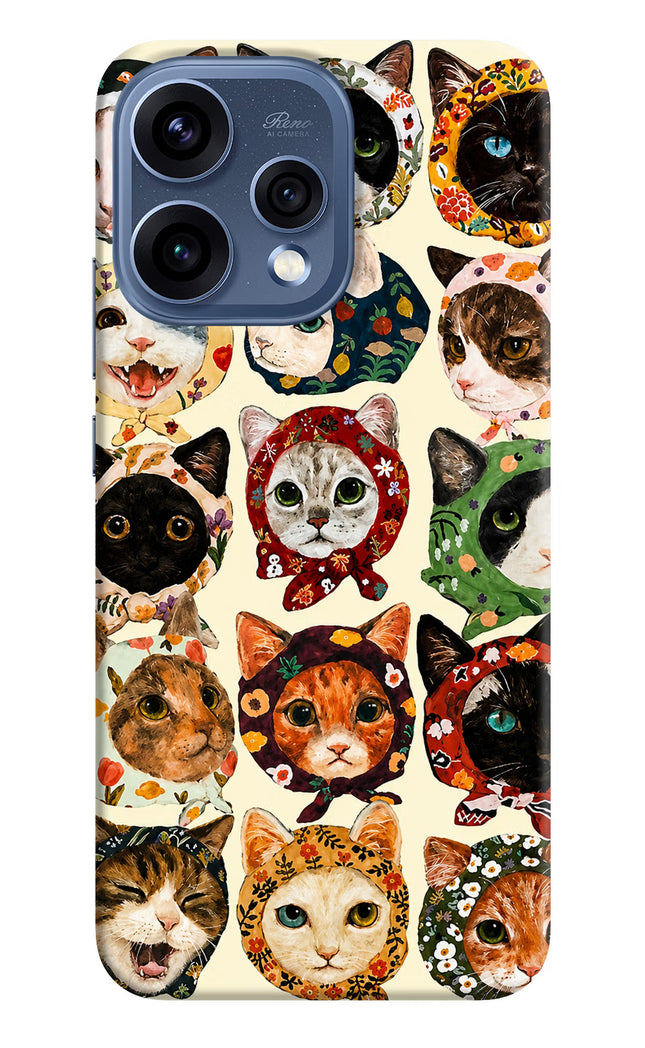 Cool Cat Oppo Reno15 5G Hard Case Back Cover by Casekaro