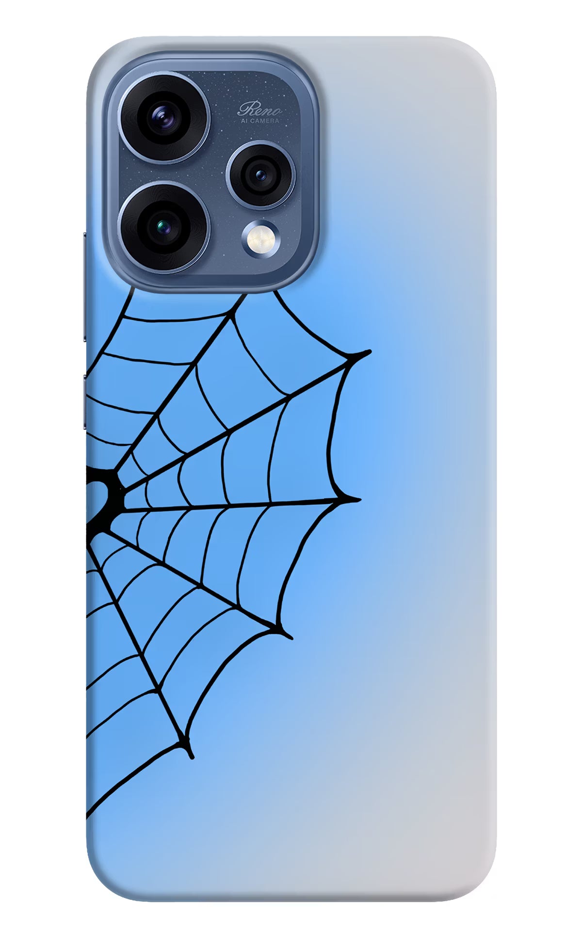 Blue Web Oppo Reno15 5G Back Cover