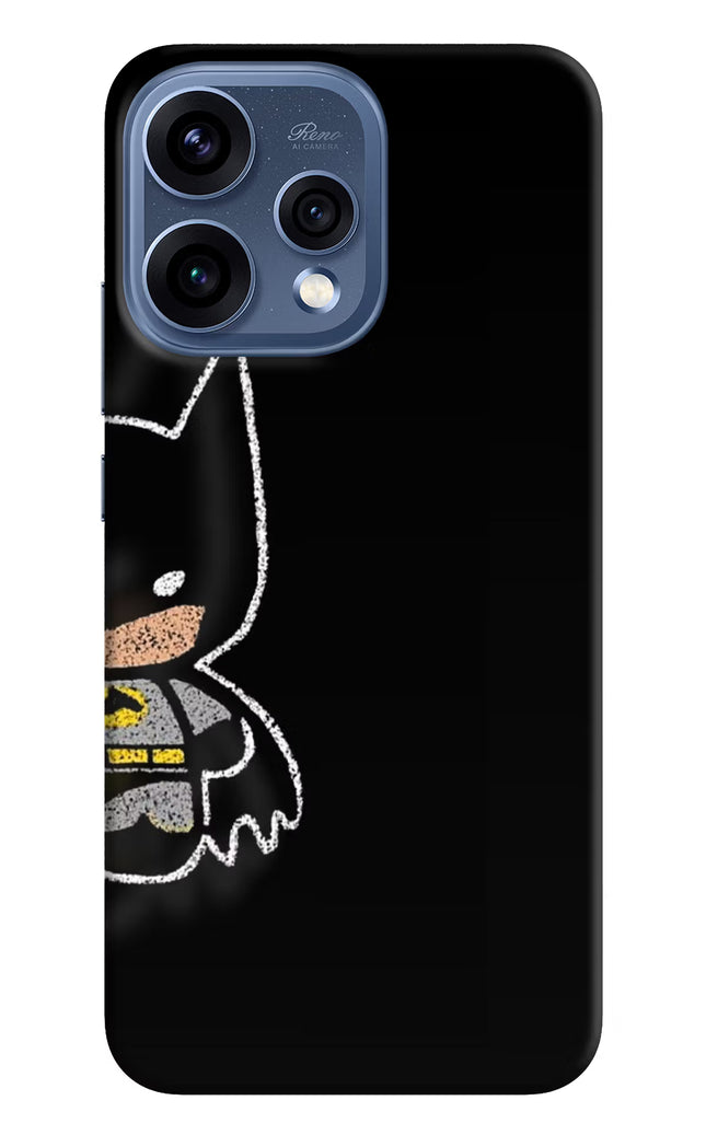 Bat Kitty Oppo Reno15 5G Hard Case Back Cover by Casekaro
