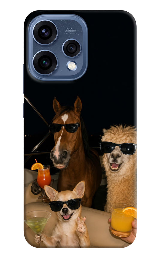 Party Squad Oppo Reno15 5G Hard Case Back Cover by Casekaro