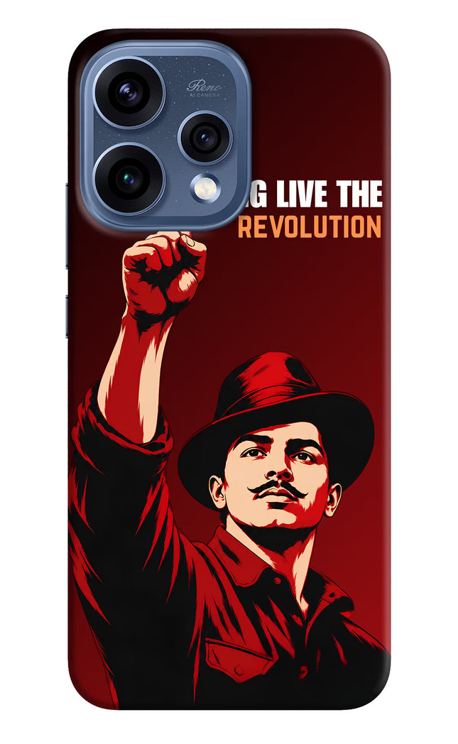 Bhagat Singh Revolution Oppo Reno15 5G Back Cover