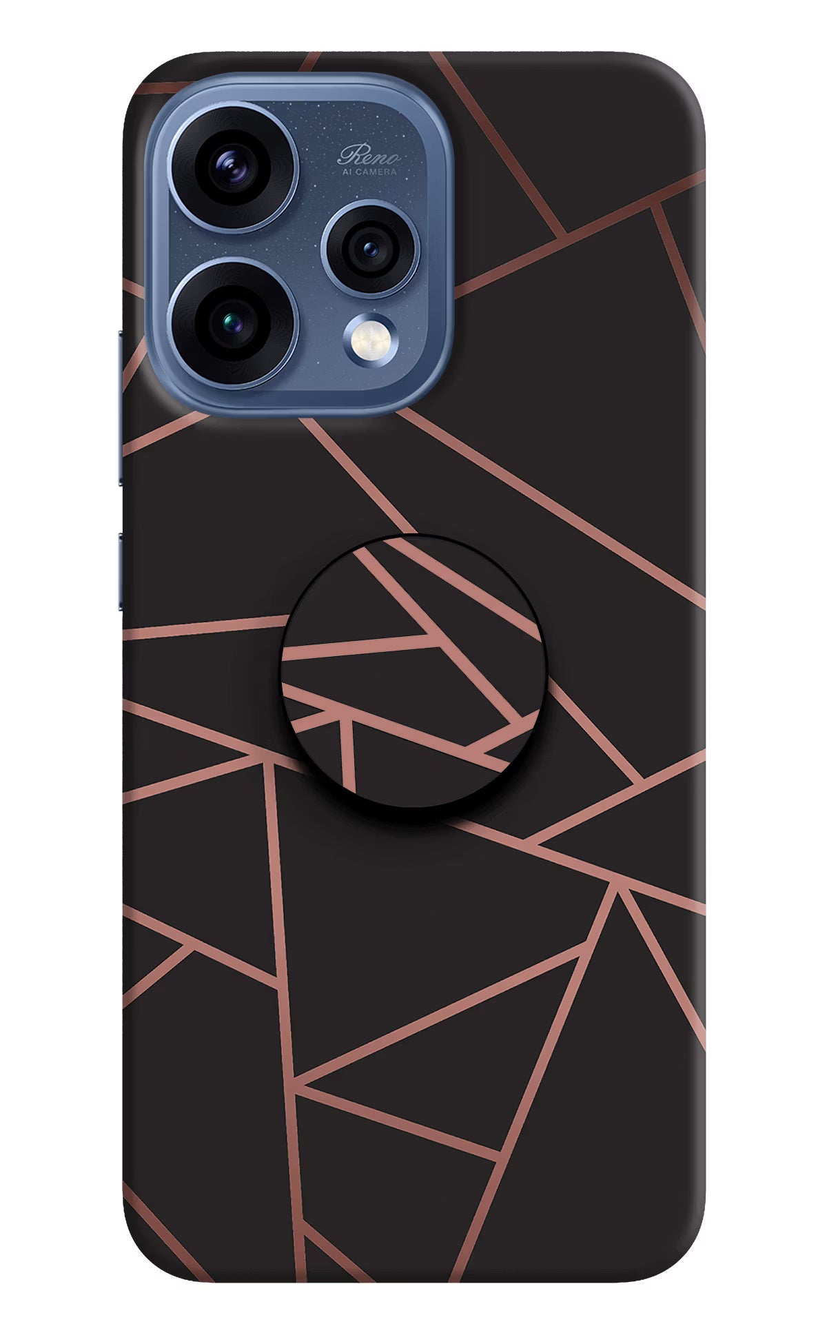 Geometric Pattern Oppo Reno15 5G Pop Case by Casekaro