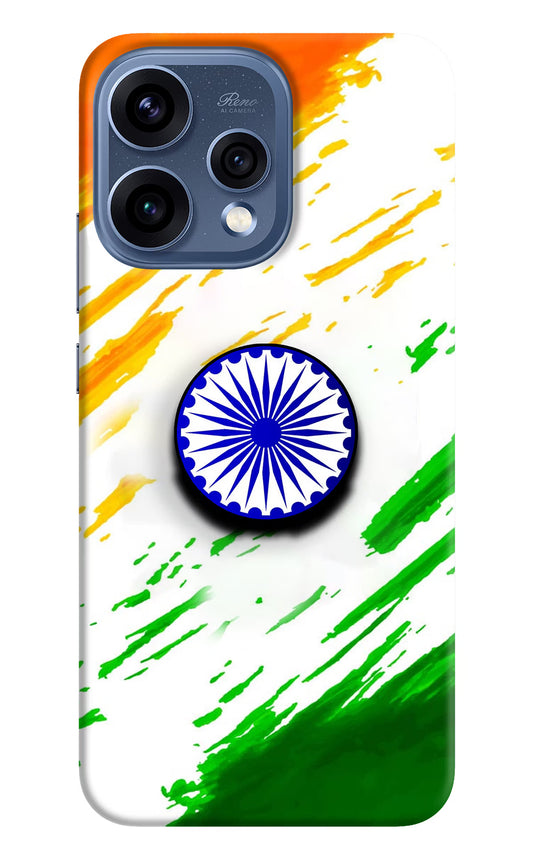 Indian Flag Ashoka Chakra Oppo Reno15 5G Pop Case by Casekaro