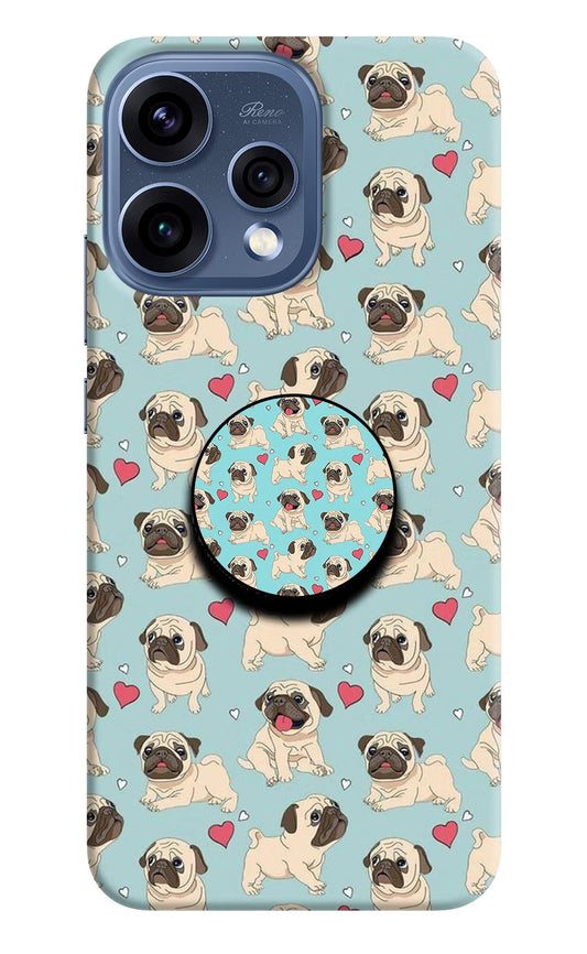 Pug Dog Oppo Reno15 5G Pop Case by Casekaro
