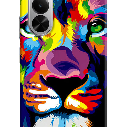 Lion Realme P4x 5G Hard Case Back Cover by Casekaro