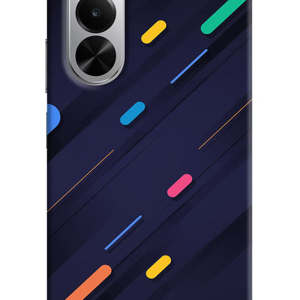 Abstract Design Realme P4x 5G Hard Case Back Cover by Casekaro