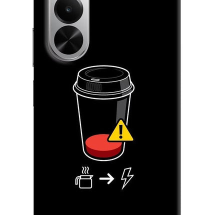 Coffee Realme P4x 5G Hard Case Back Cover by Casekaro