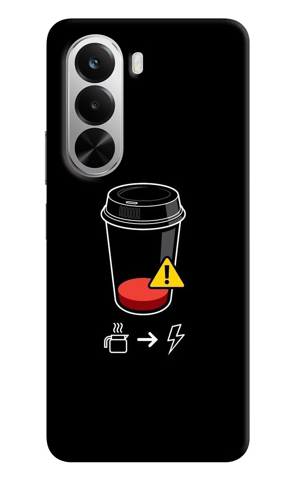 Coffee Realme P4x 5G Hard Case Back Cover by Casekaro