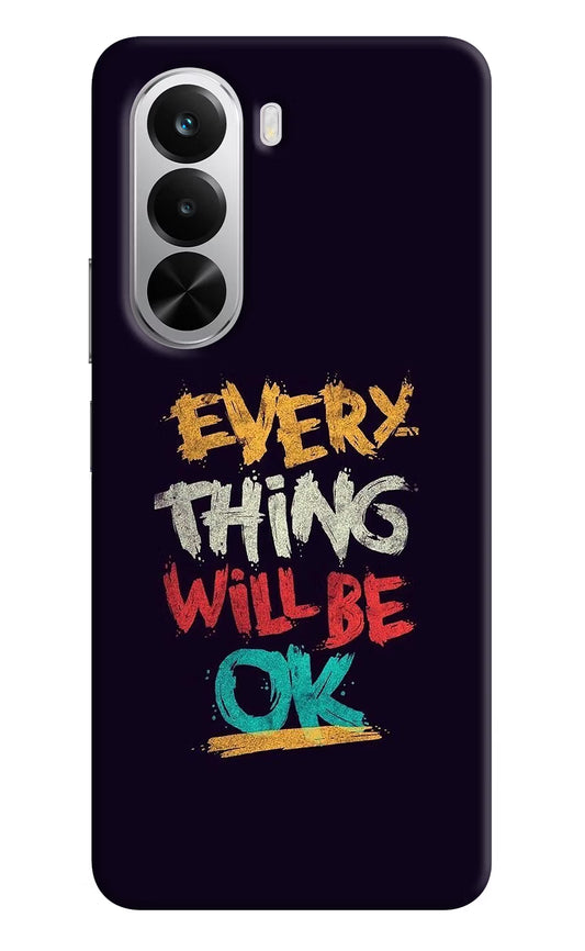 Everything Will Be Ok Realme P4x 5G Hard Case Back Cover by Casekaro