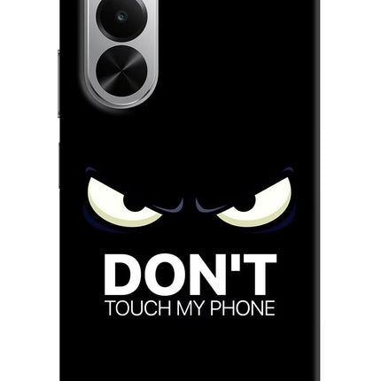 Don'T Touch My Phone Realme P4x 5G Hard Case Back Cover by Casekaro
