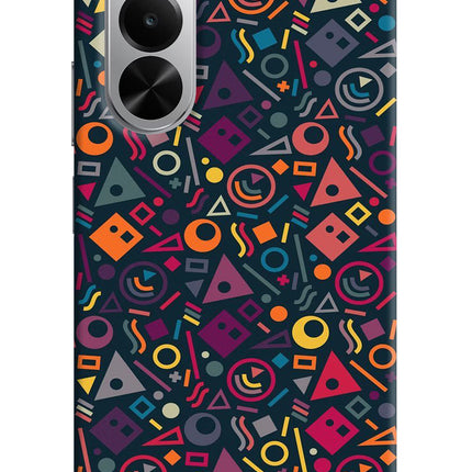 Geometric Abstract Realme P4x 5G Hard Case Back Cover by Casekaro