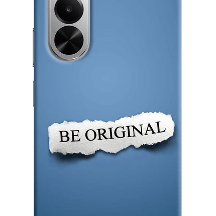 Be Original Realme P4x 5G Hard Case Back Cover by Casekaro