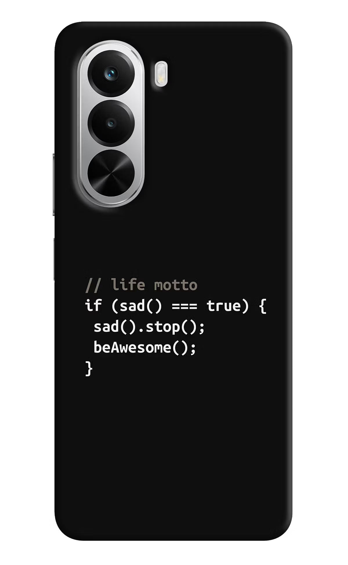 Life Motto Code Realme P4x 5G Hard Case Back Cover by Casekaro