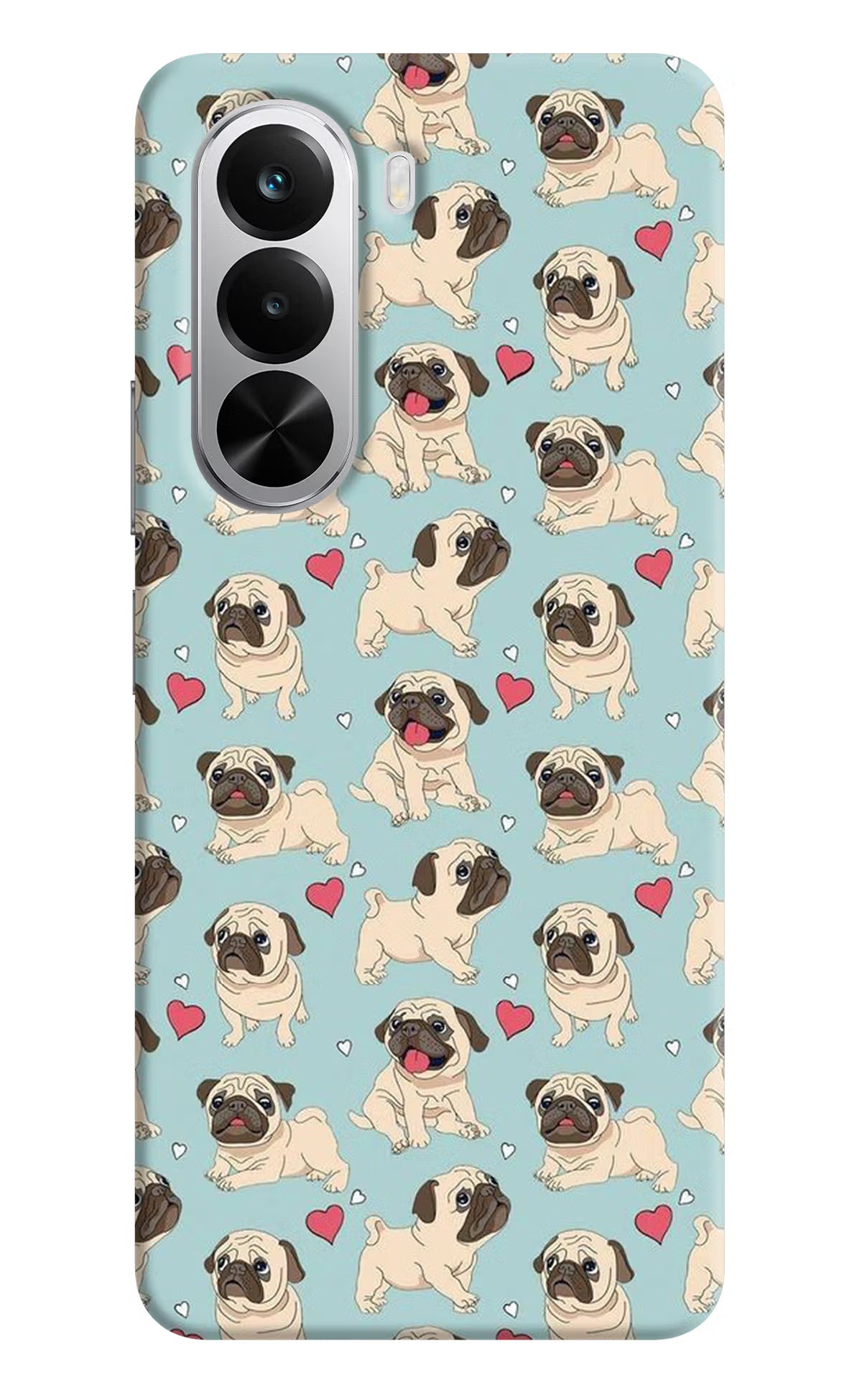 Pug Dog Realme P4x 5G Hard Case Back Cover by Casekaro