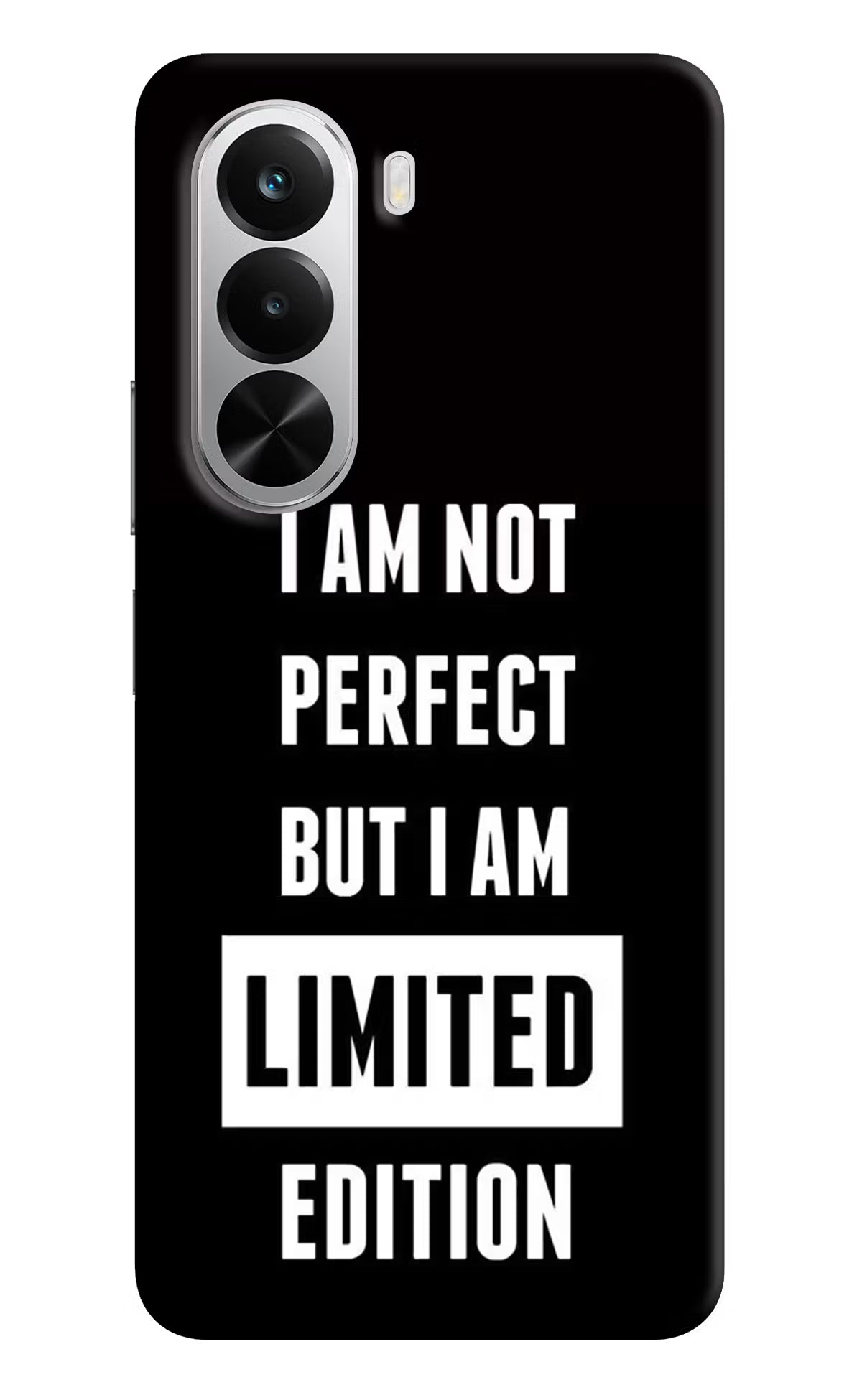 I Am Not Perfect But I Am Limited Edition Realme P4x 5G Hard Case Back Cover by Casekaro