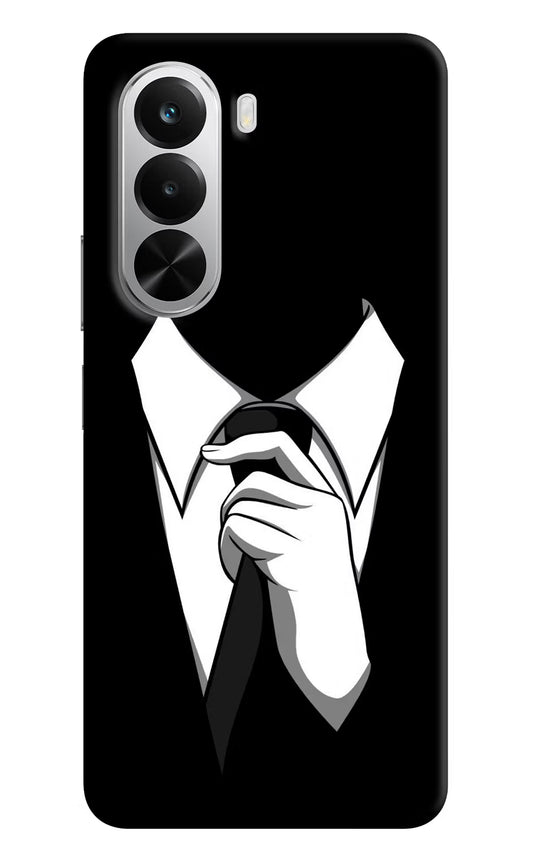 Black Tie Realme P4x 5G Hard Case Back Cover by Casekaro