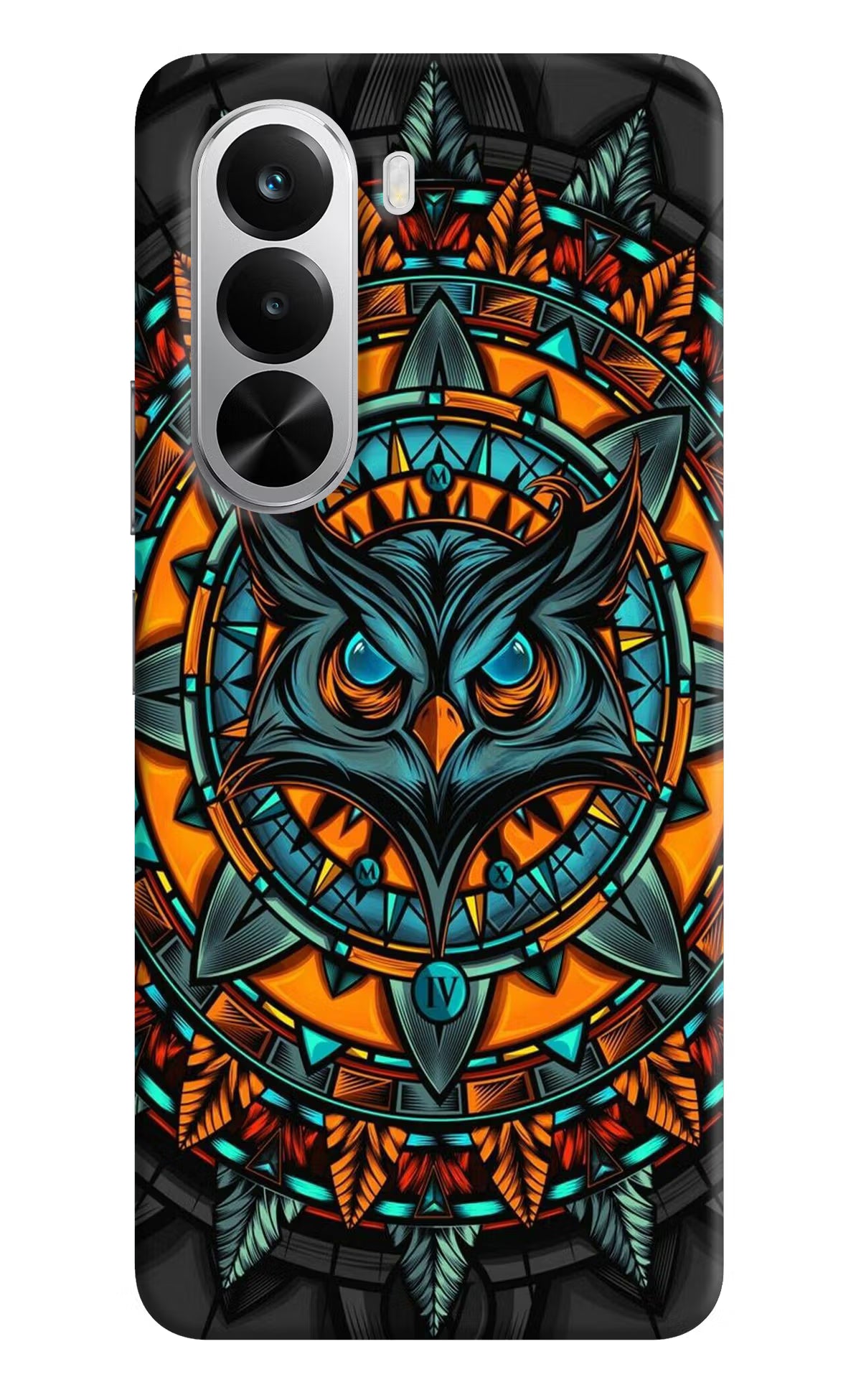Angry Owl Art Realme P4x 5G Hard Case Back Cover by Casekaro