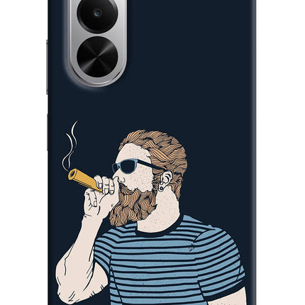 Smoking Realme P4x 5G Hard Case Back Cover by Casekaro