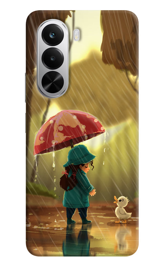 Rainy Day Realme P4x 5G Hard Case Back Cover by Casekaro