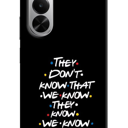 FRIENDS Dialogue Realme P4x 5G Hard Case Back Cover by Casekaro