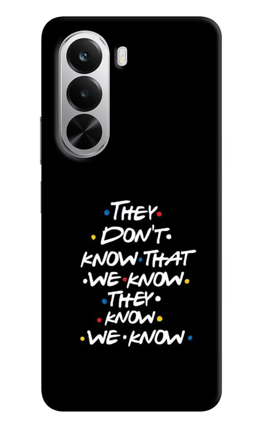 FRIENDS Dialogue Realme P4x 5G Hard Case Back Cover by Casekaro