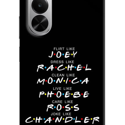 FRIENDS Character Realme P4x 5G Hard Case Back Cover by Casekaro