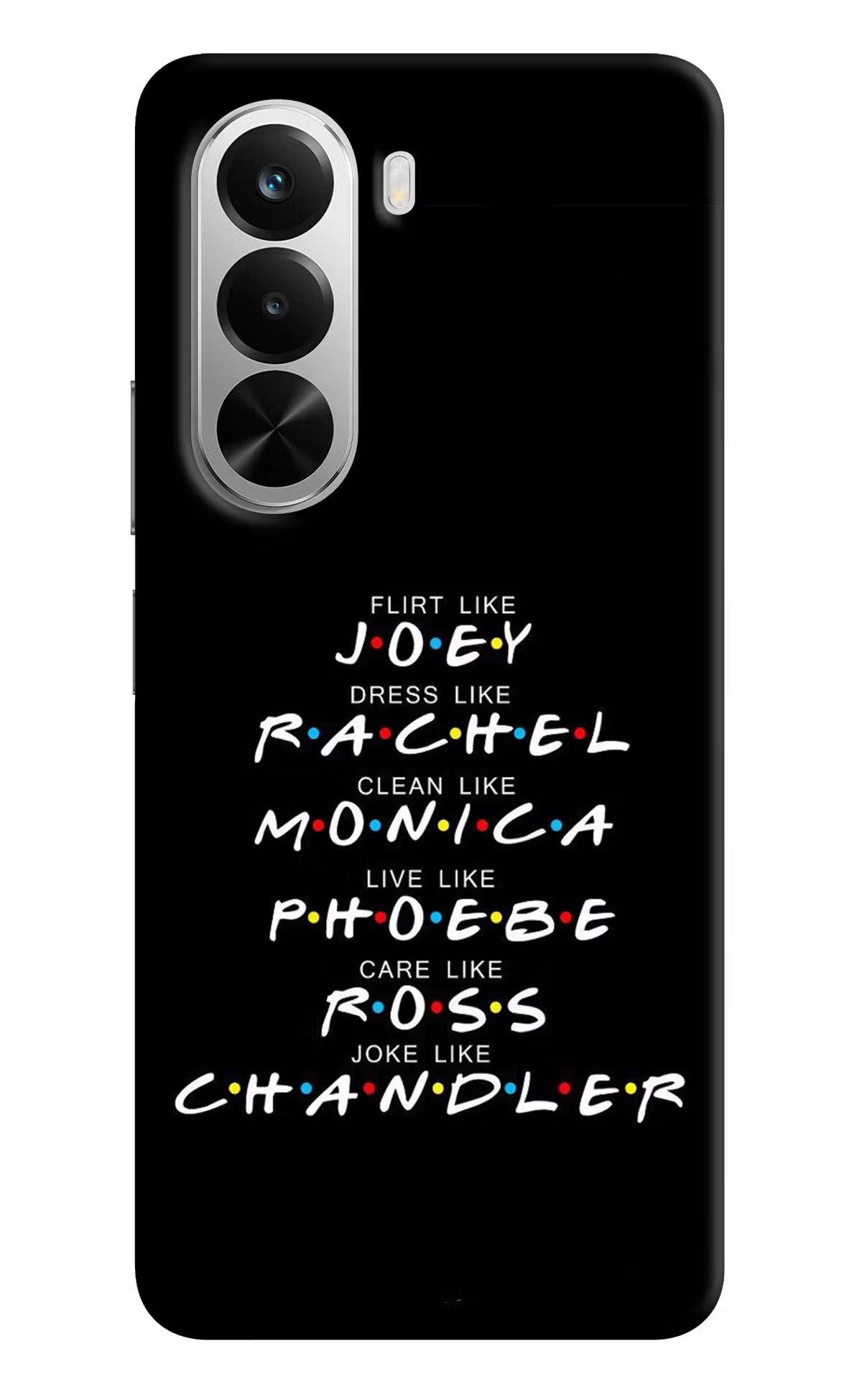 FRIENDS Character Realme P4x 5G Hard Case Back Cover by Casekaro