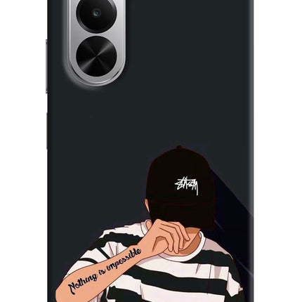 Aesthetic Boy Realme P4x 5G Hard Case Back Cover by Casekaro