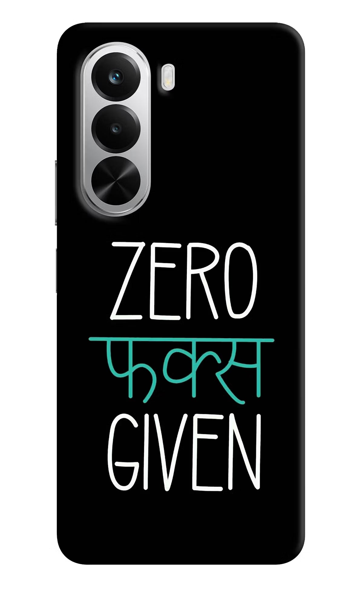 Zero Fucks Given Realme P4x 5G Hard Case Back Cover by Casekaro