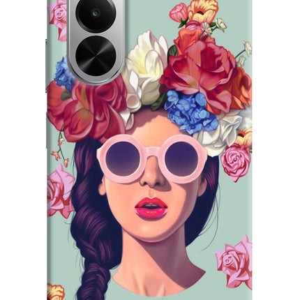 Pretty Girl Realme P4x 5G Hard Case Back Cover by Casekaro