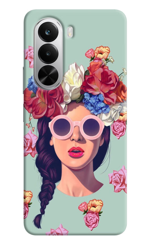 Pretty Girl Realme P4x 5G Hard Case Back Cover by Casekaro