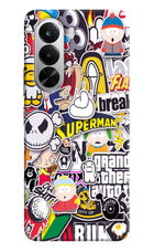 Sticker Bomb Realme P4x 5G Hard Case Back Cover by Casekaro