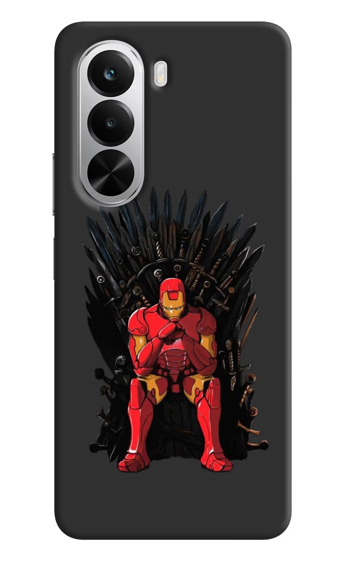 Ironman Throne Realme P4x 5G Hard Case Back Cover by Casekaro