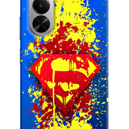 Superman logo Realme P4x 5G Hard Case Back Cover by Casekaro