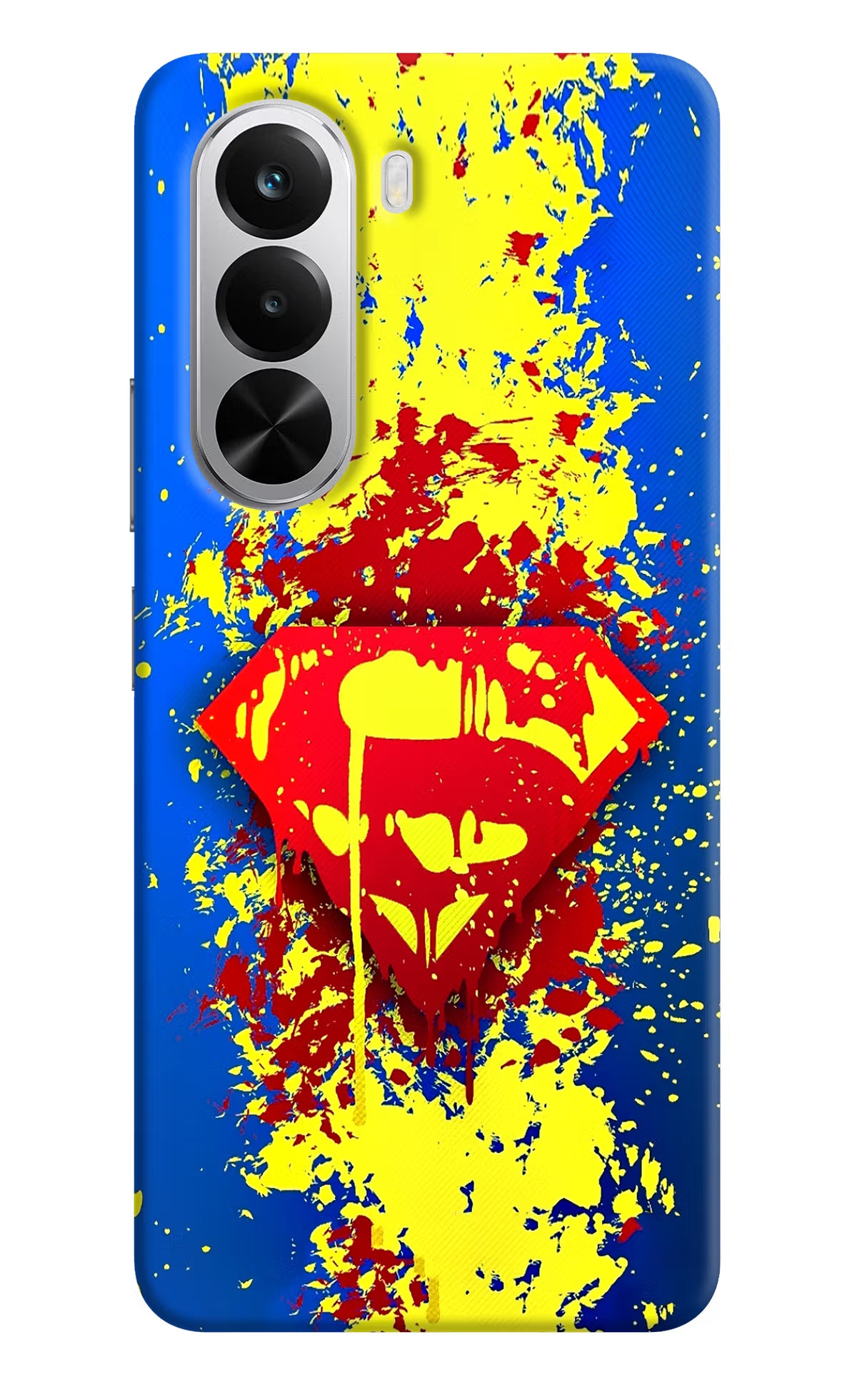 Superman logo Realme P4x 5G Hard Case Back Cover by Casekaro