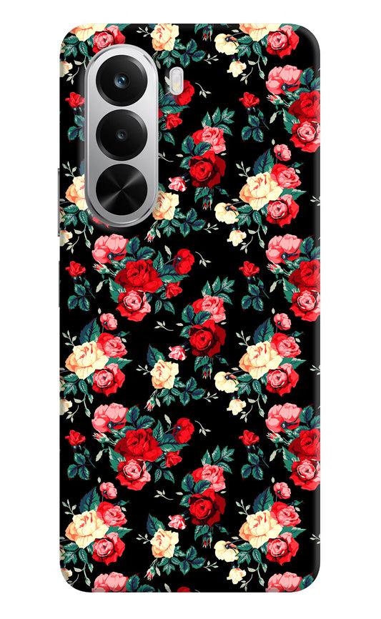 Rose Pattern Realme P4x 5G Hard Case Back Cover by Casekaro