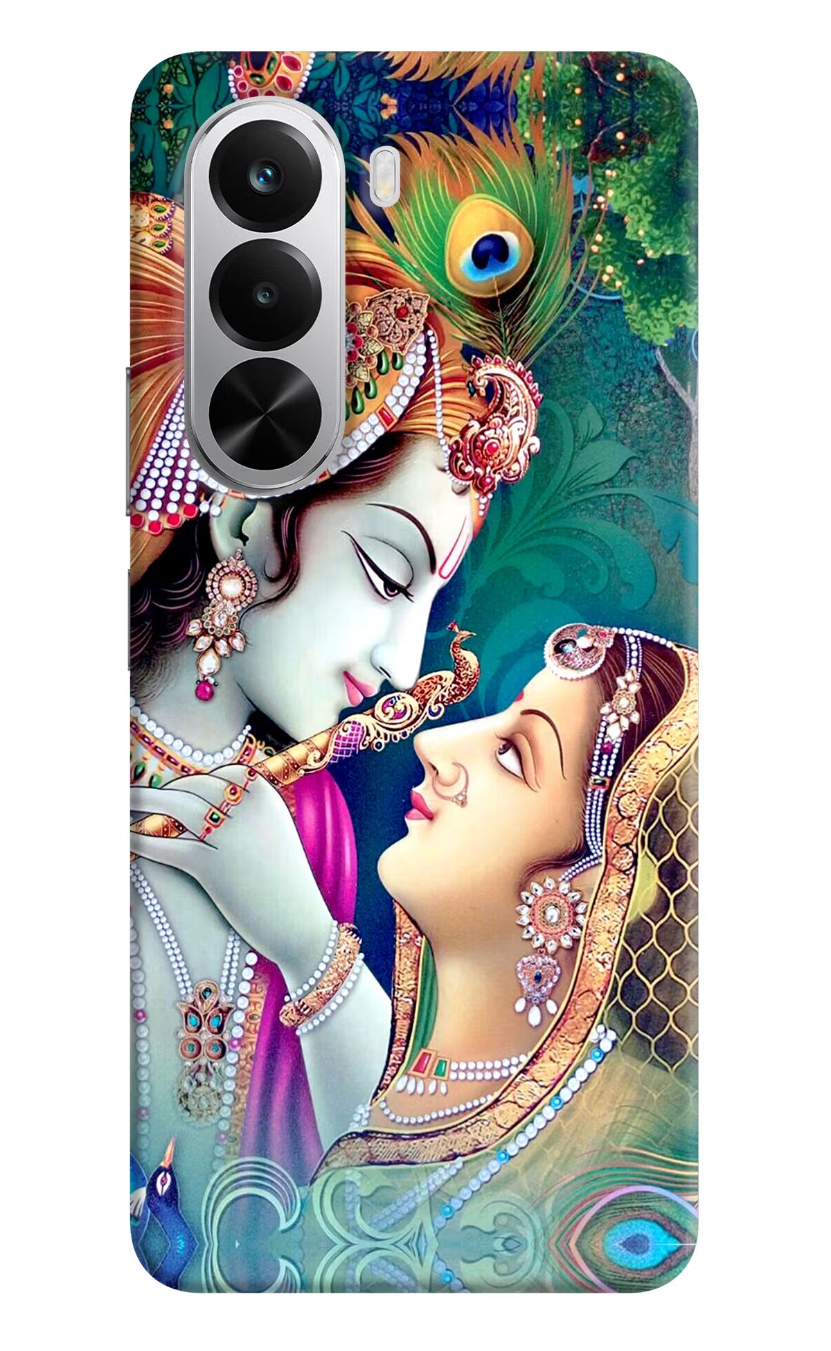 Lord Radha Krishna Realme P4x 5G Hard Case Back Cover by Casekaro