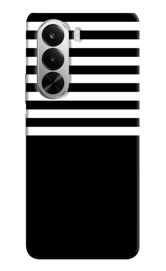 Black and White Print Realme P4x 5G Hard Case Back Cover by Casekaro