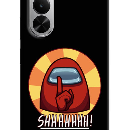 Among Us Shhh! Realme P4x 5G Hard Case Back Cover by Casekaro