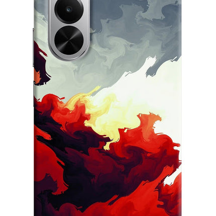 Fire Cloud Realme P4x 5G Hard Case Back Cover by Casekaro