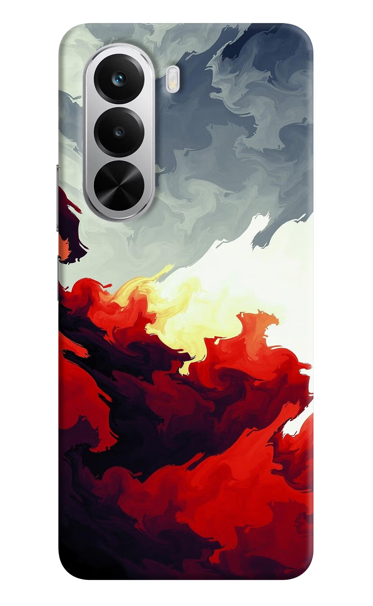 Fire Cloud Realme P4x 5G Hard Case Back Cover by Casekaro