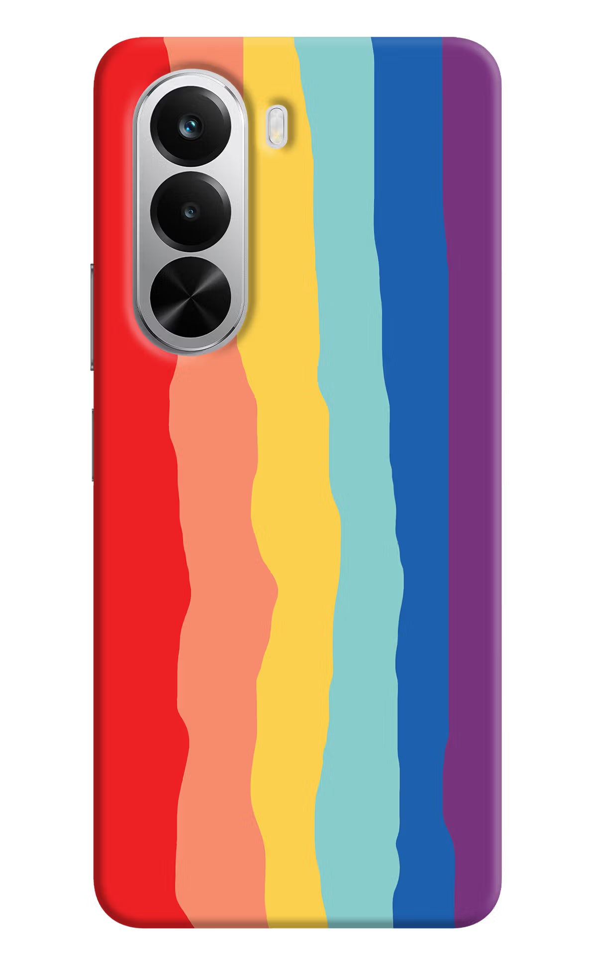 Rainbow Realme P4x 5G Hard Case Back Cover by Casekaro