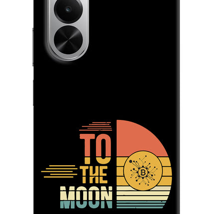 To the Moon Realme P4x 5G Hard Case Back Cover by Casekaro