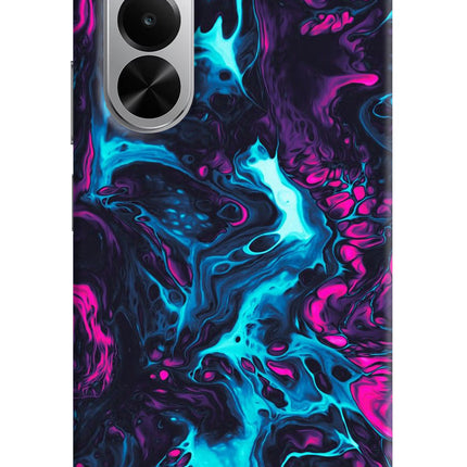Abstract Realme P4x 5G Hard Case Back Cover by Casekaro